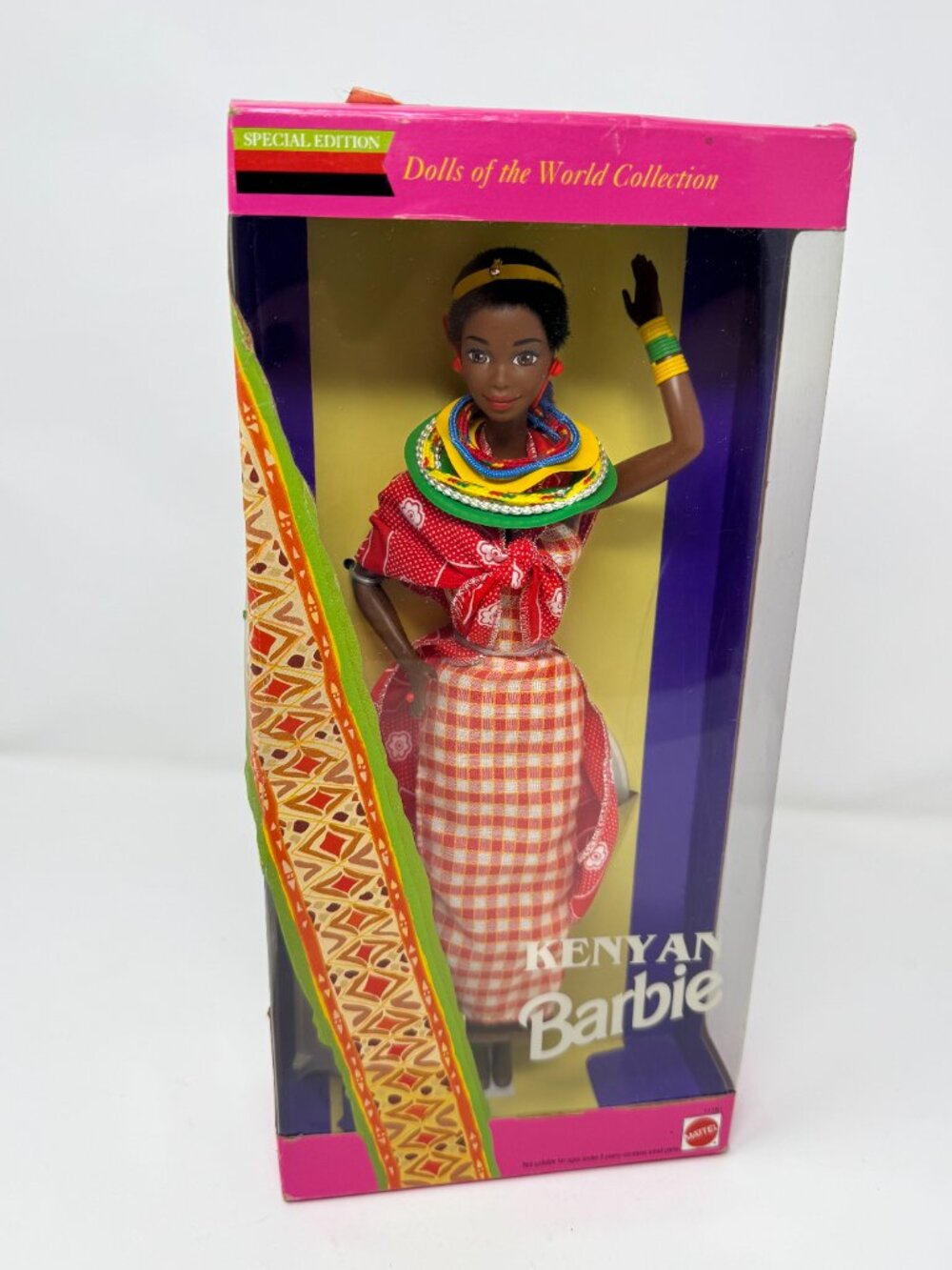 Vintage Kenyan Barbie Dolls of the World 1994 Special Edition Mattel 11181
